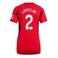 Echipament fotbal Manchester United Victor Lindelof #2 Tricou Acasa 2023-24 pentru femei maneca scurta